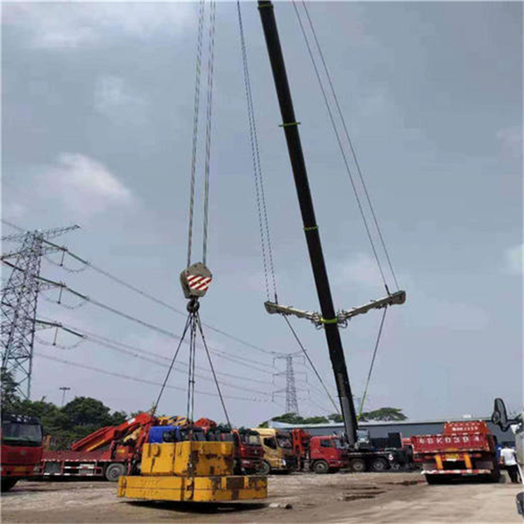 大路镇风电设备吊装